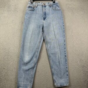 VINTAGE Levis 551 Womens Relaxed Jeans 10 Blue Acid Washed Tapered‎ Made In USA
